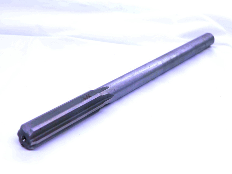 0.49 OD HSS REAMER 0.445 SHANK 6 FLUTE .49 .4900 1/2 .5000 -.0100 UNDERSIZE - JJ3918AF5