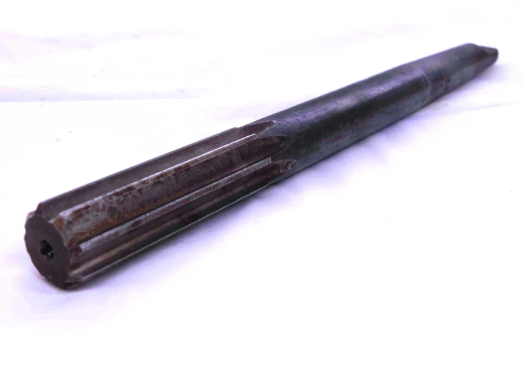 CLEVELAND 0.758 OD HSS REAMER MT2 SHANK 8 FL .758 .7580 .7500 +.0080 OVERSIZE - JJ3935AL4