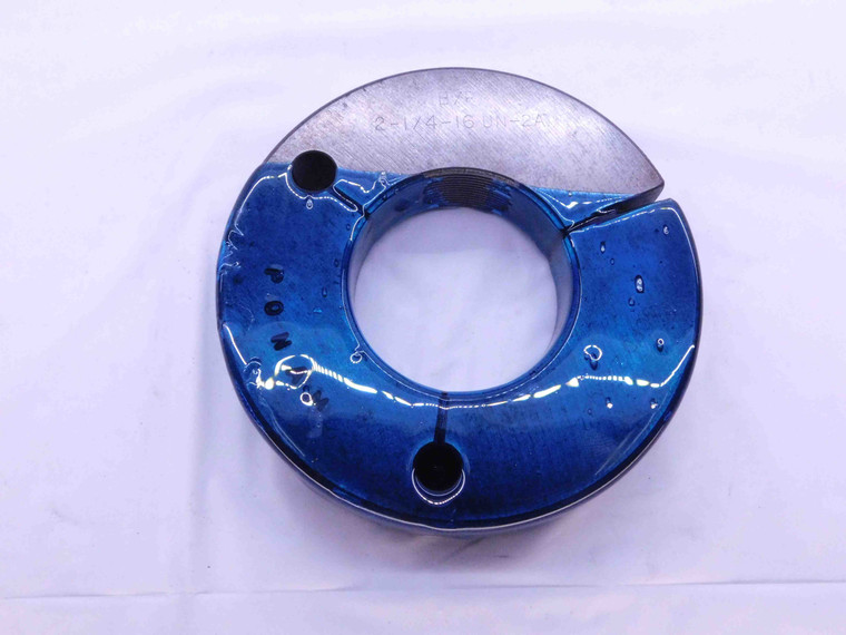 2 1/4 16 UN 2A BEFORE PLATE THREAD RING GAGE 2.25 2.250 GO ONLY P.D. = 2.2022 - DW42919CJ5