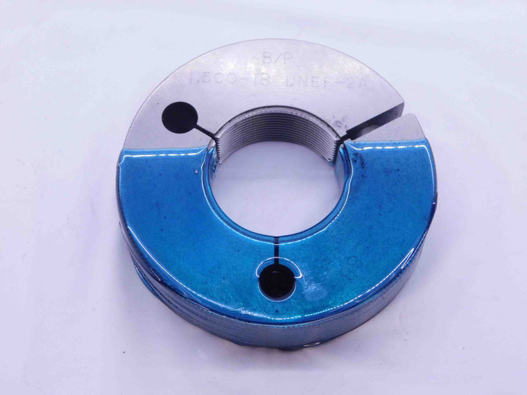 1 1/2 18 UNEF 2A BEFORE PLATE THREAD RING GAGE 1.5 1.50 GO ONLY P.D. = 1.4568 - DW42927CJ5