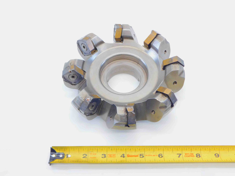 ISCAR 6" O.D. FACE MILL SOF45 D6.0-08-2.00-R26 2" PILOT 8 POCKETS ONMU 1008 6.0 - JG6308BL5