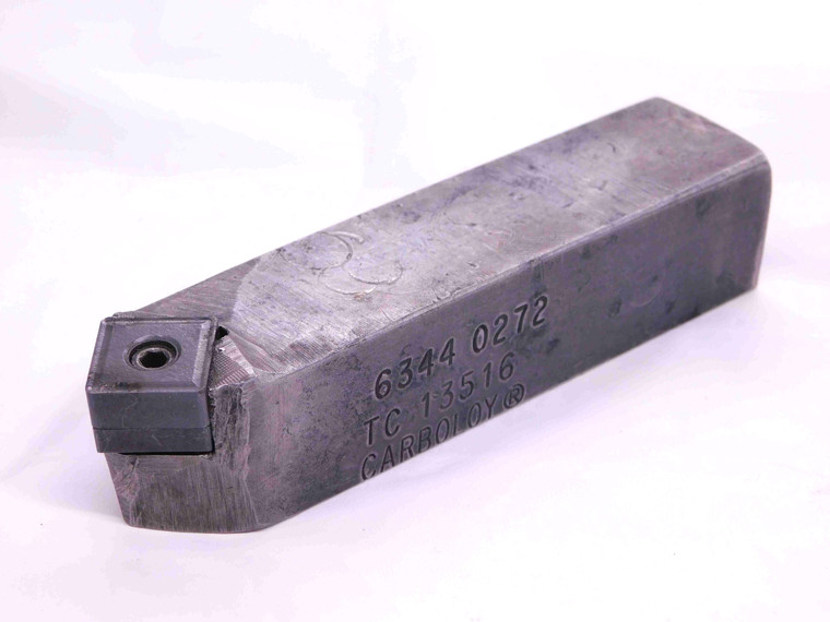 CARBOLOY TC 13516 LATHE TURNING TOOL HOLDER 1" SHANK SN-54 INSERTS 4 3/4 OAL - JJ3938BX6