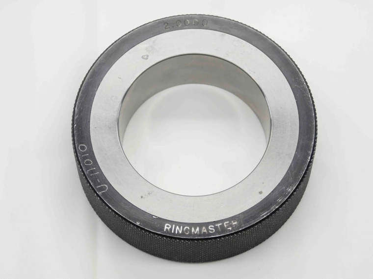 RINGMASTER 2.0000 MASTER PLAIN BORE RING GAGE ONSIZE 2.0 50.800 mm 2.000 SETTING - NS8017CB5