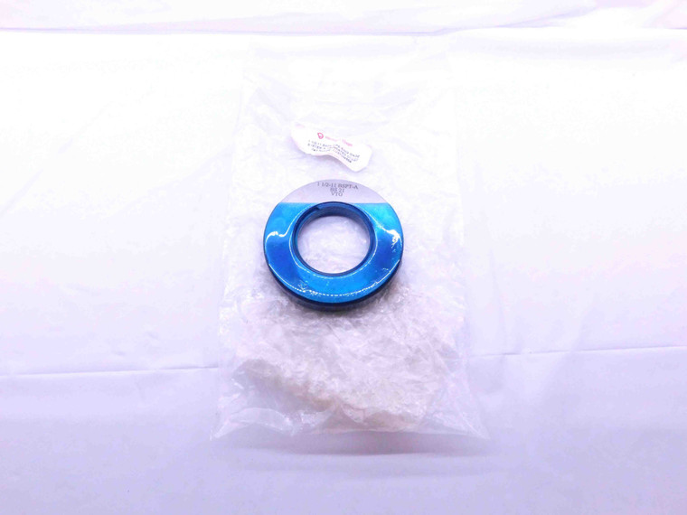 1 1/2 11 BSPT VERMONT PIPE THREAD RING GAGE 1.5 1.50 1.500 BRITISH SYS A BS 21 - DW42981BW6