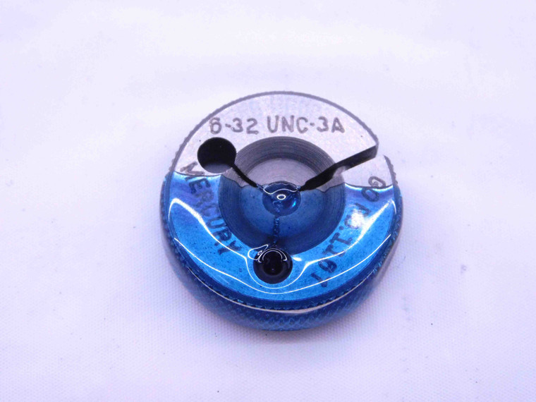 6 32 UNC 3A SPECIAL THREAD RING GAGE #6 .138 .1380 GO ONLY P.D. = .1167 CHECK - DW42999LVR
