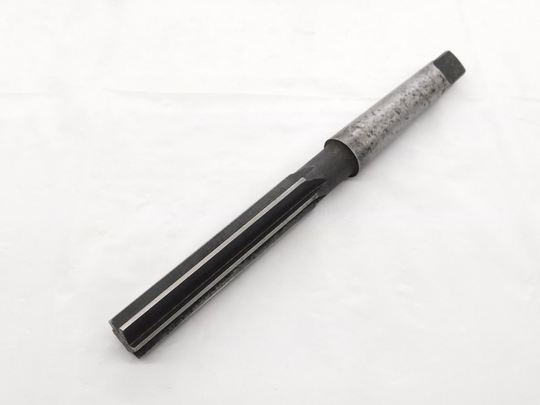 0.626 OD HSS REAMER MT2 SHANK 6 FL .626 .6260 5/8 .6250 +.0010 OVERSIZE 16 mm - NS8019BP3