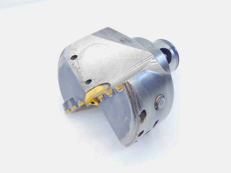 KOMET 130 - 135mm O.D. INDEXABLE DRILL HEAD V46 41301 ABS 80 SHANK 2 FL WOEX06T3 - JG6365BL5