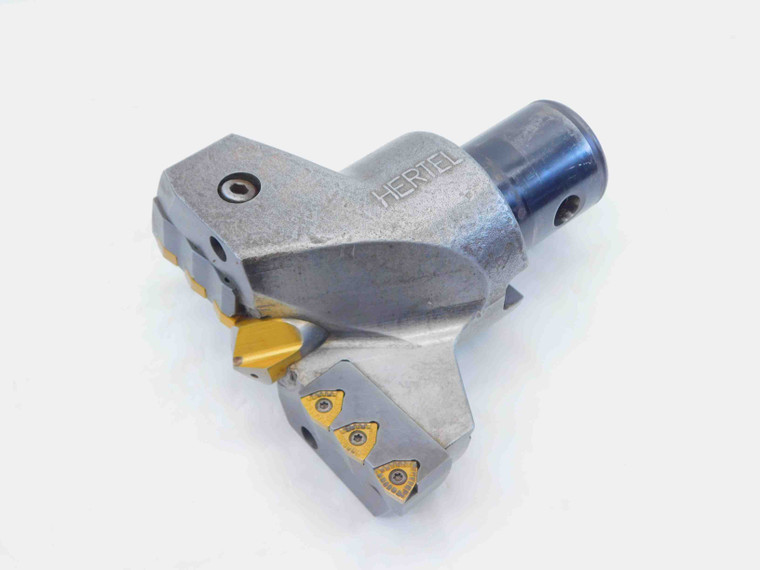 HERTEL 150 - 158mm O.D. COOLANT THRU INDEXABLE DRILL HEAD 50mm SHANK DFT0704 - JG6372BL5