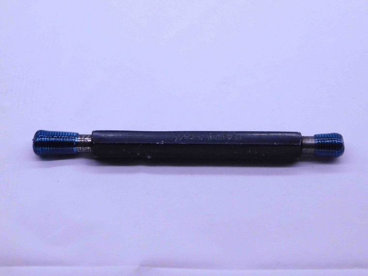1/4 28 UNJF 3B THREAD PLUG GAGE .25 .250 .2500 GO NO GO P.D.'S = .2268 & .2300 - DW43022CG6