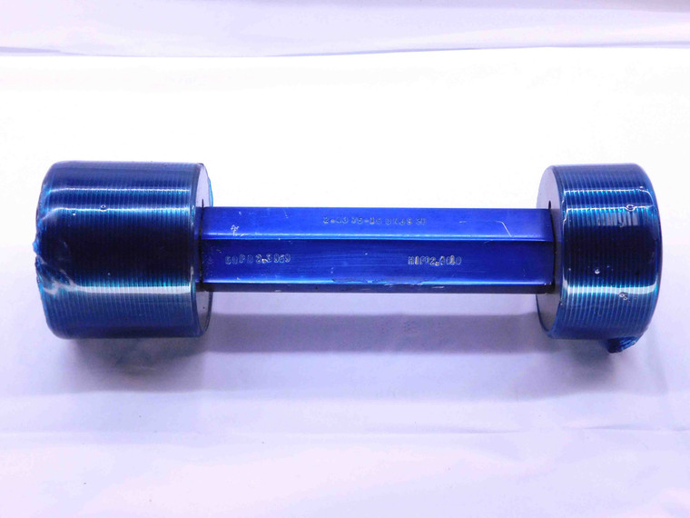 2 7/16 16 UNJS 3B SPECIAL THREAD PLUG GAGE 2.4375 GO NO GO PDS= 2.3969 & 2.4010 - DW43099CG6