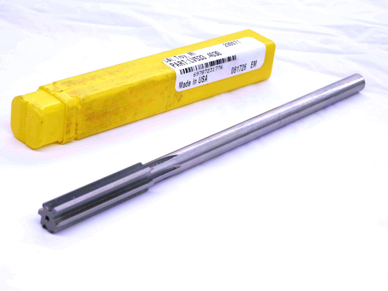 NEW L & I 0.403 OD HSS REAMER 6 FL .403 .4030 13/32 .4063 -.0033 UNDERSIZE USA - JJ3963LAI