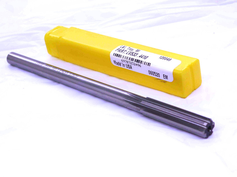 NEW L & I 0.441 OD HSS REAMER 6 FL .441 .4410 7/16 .4375 +.0035 OVERSIZE USA - JJ3977LAI