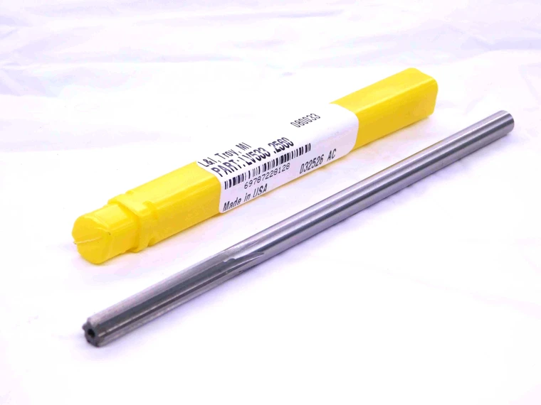 NEW L & I 0.256 OD HSS REAMER 6 FL .256 .2560 1/4 .2500 +.0060 OVERSIZE USA - JJ4002LAI