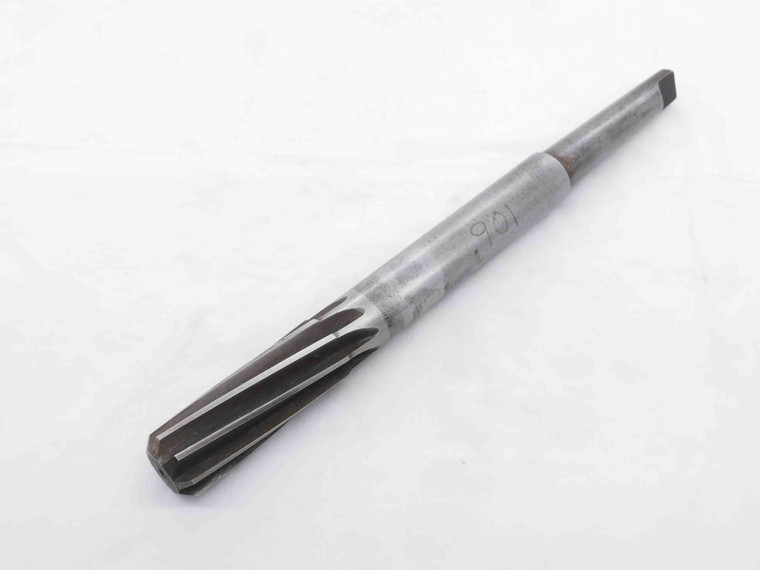 CLEVELAND 0.9004 OD HSS REAMER MT2 SHANK SPIRAL 8 FL .9004 .9063 UNDERSIZE USA - NS8049BF4