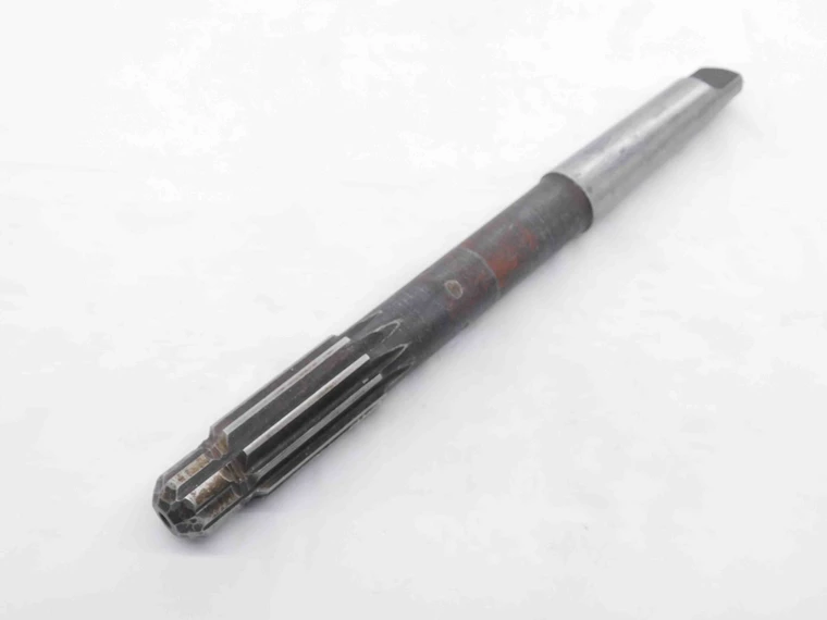 W & B 0.983 OD HSS REAMER MT3 SHANK 10 FLUTE .983 .9830 .9688 OVERSIZE 25 mm - NS8054BF4
