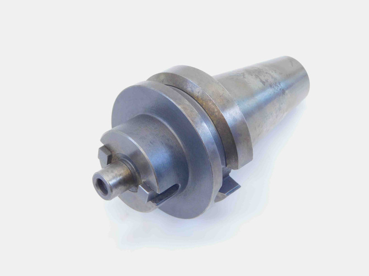 BT40 1/2 PILOT O.D. 1/4 KEY WIDTH FACE / SHELL MILL TOOL HOLDER 1 3/4 PROJ. .5 - JG6571BU2