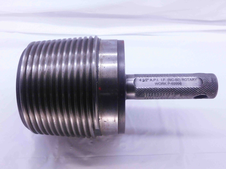 4 1/2 4 IF ROTARY API 7-2 PIPE THREAD PLUG GAGE 4.5 NC50 NC-50 INTERNAL FLUSH - DW43205CJ6