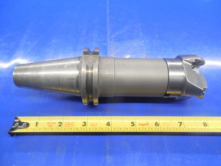 COMMAND C4S5 0750 CAT 40 TOOL HOLDER W/ FACE MILL KSO M2000 DAMAGED CNC MACHINE