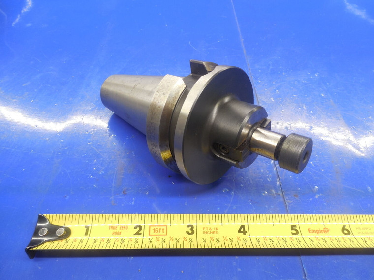 SECO EPB E4041 5525 050175 BT40 SHELL MILL TOOL HOLDER 1/4 KEYS 1 1/4" PILOT CNC