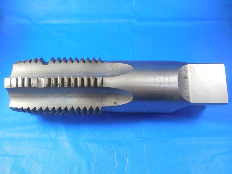 BUDGET WIDELL M64 X 6 METRIC 6 FLUTE TAP HS GH6 H6 USA MADE 6.0 64.0 22625 TOOLS