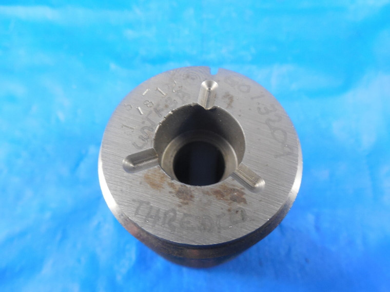 1 3/8 12 UNJF 3B THREAD PLUG GAGE 1.375 GO ONLY P.D. = 1.3209 QUALITY REVERSIBLE