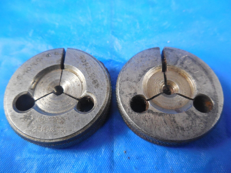 5 40 NC 3 THREAD RING GAGES #5 .125 GO NO GO P.D.'S = .1088 & .1071 QUALITY TOOL