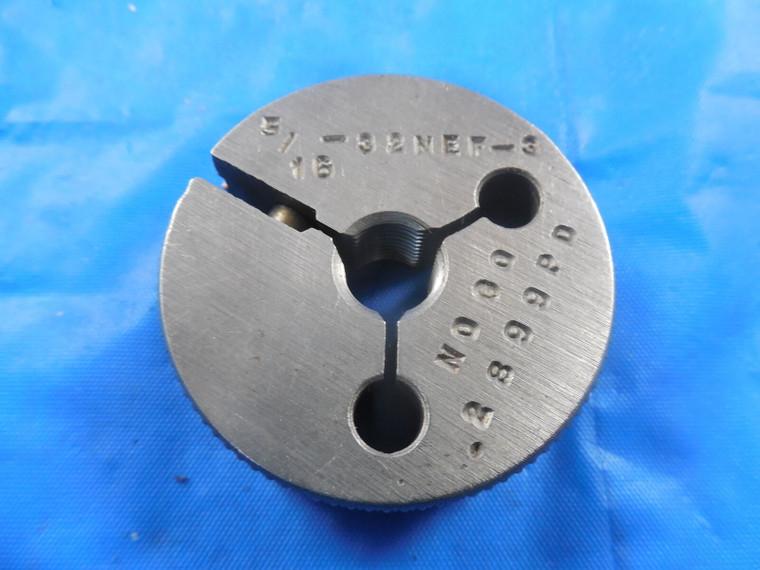 5/16 32 NEF 3 THREAD RING GAGE .3125 NO GO ONLY P.D. = .2899 QUALITY INSPECTION