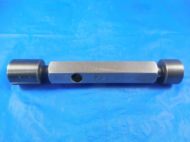 13/16 36 NS 3 THREAD PLUG GAGE .8125 GO NO GO P.D.'S = .7945 & .7978 QUALITY