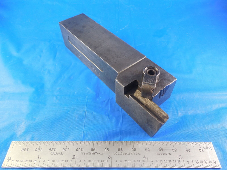 MANCHESTER 6327 4102 1 1/4" SQUARE SHANK LEFT HAND LATHE TURNING TOOL HOLDER CNC