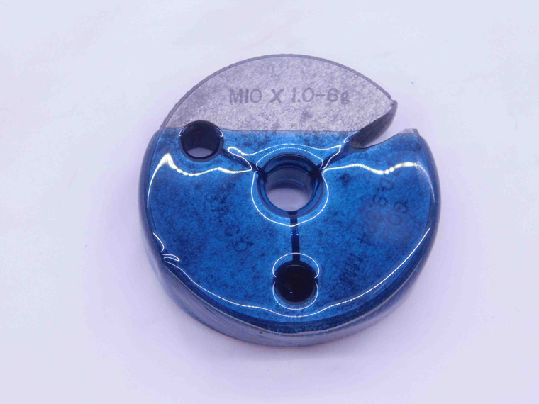 M10 X 1 6g METRIC THREAD RING GAGE 10 1.0 GO ONLY P.D. = 9.324 INSPECTION CHECK - NG0817BU