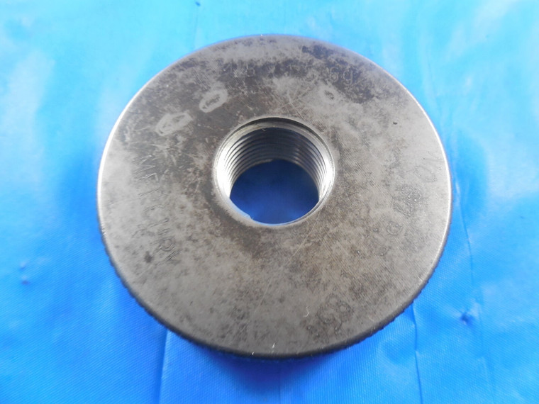 M18 X 1.5 6g METRIC SOLID THREAD RING GAGE 18.0 NO GO ONLY P.D. = 16.854 TOOLS