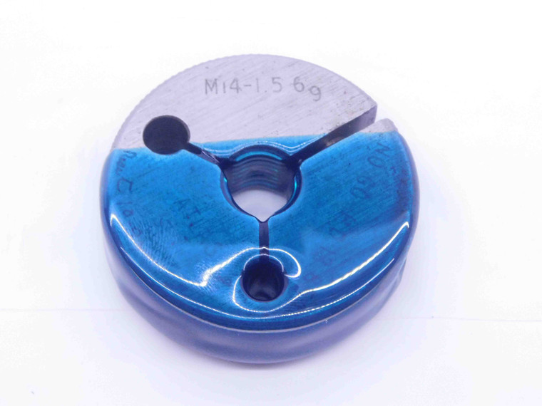 M14 X 1.5 6g METRIC THREAD RING GAGE 14 NO GO ONLY P.D. = 12.854 INSPECTION - NG0985BU