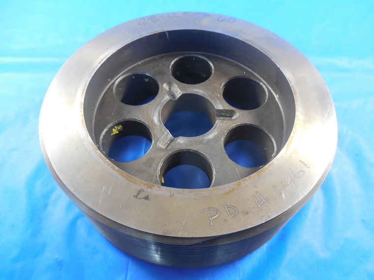 4 1/4 12 NS 2 THREAD PLUG GAGE 4.250 GO ONLY P.D. = 4.1961 REVERSIBLE QUALITY