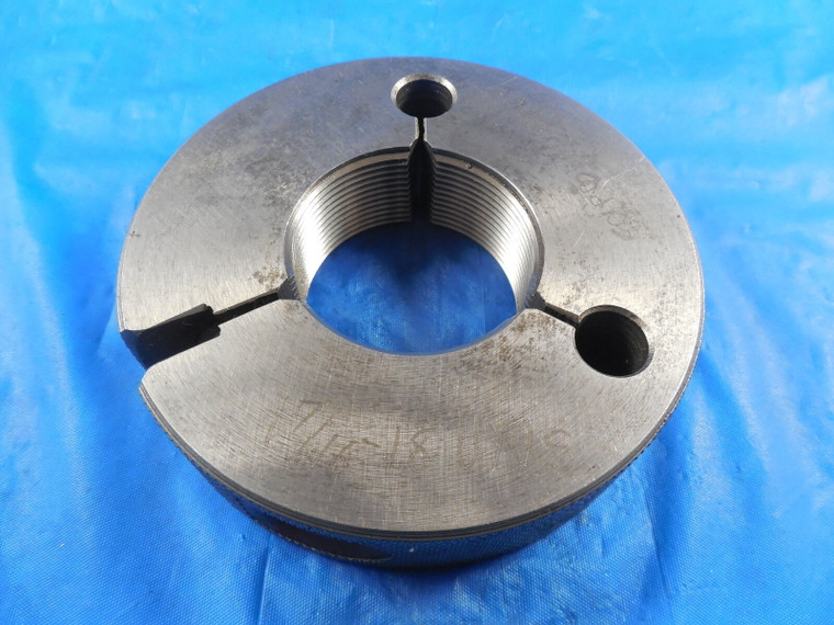 1 7/16 18 UNS THREAD RING GAGE 1.4375 GO ONLY P.D. = 1.4009 QUALITY INSPECTION