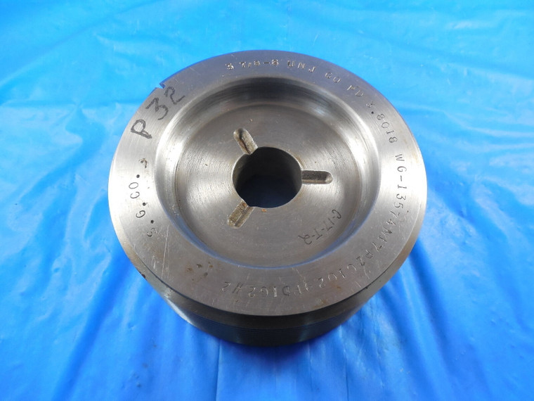 3 7/8 8 UNJ THREAD PLUG GAGE 3.875 GO ONLY P.D. = 3.8018 QUALITY INSPECTION TOOL