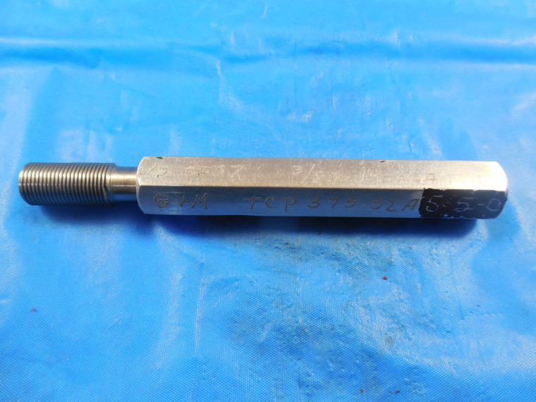 3/8 32 NEF 2A SET THREAD PLUG GAGE .375 GO ONLY P.D. = .3537 QUALITY INSPECTION