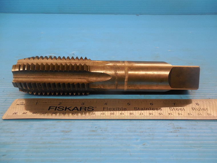 WIDELL 1 3/4 5 TAP 6 FLUTE HSS H-7 1.75 5.0 USA MADE MACHINE TOOLING MACHINING