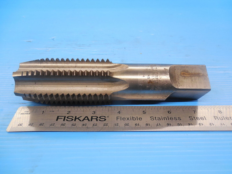 BUTTERFIELD 1 7/8 NS 5 TAP 6 FLUTE 1.875 5.0 USA MADE MACHINE TOOLING SHARP!