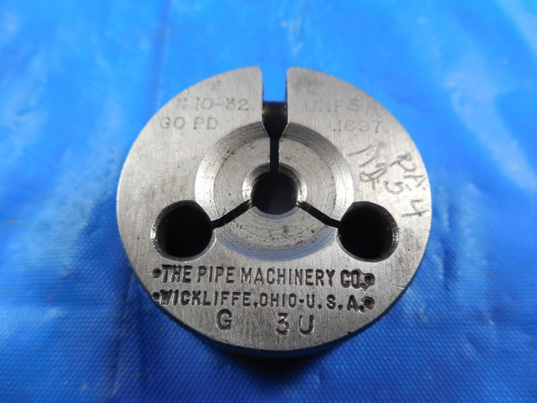 10 32 UNF 3A THREAD RING GAGE #10 .190 GO ONLY P.D. = .1697 QUALITY INSPECTION