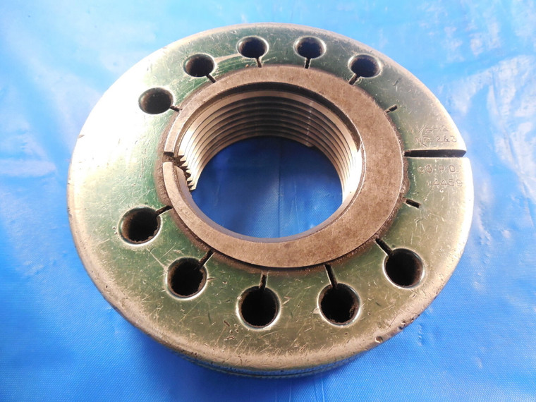 1 1/2 12 NF 2 & 3 THREAD RING GAGE 1.5 GO ONLY P.D. = 1.4459 QUALITY INSPECTION