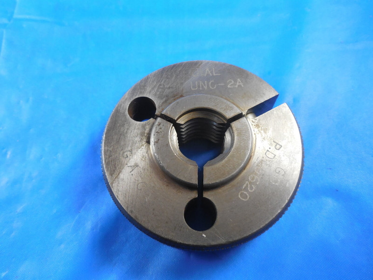 5/8 11 UNC 2A SPECIAL THREAD RING GAGE .625 GO ONLY P.D. = .5620 INSPECTION TOOL