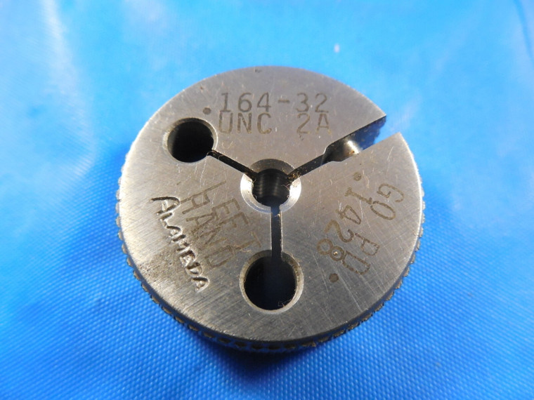 8 32 UNC 2A LEFT HAND THREAD RING GAGE #8 .164 GO ONLY P.D. = .1428 LH L.H.