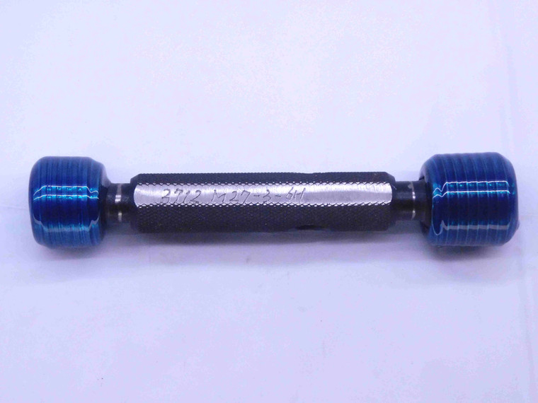 M27 X 3 6H METRIC THREAD PLUG GAGE 27 3.0 GO NO GO P.D.'S = 25.051 & 25.316 - NG2735SL