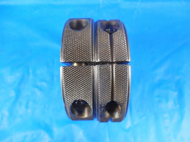 15/16 14 NS LEFT HAND THREAD RING GAGES .9375 GO NO GO P.D.'S = .8911 & .8885 LH