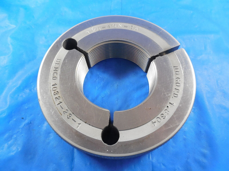 1 7/8 16 N 3A THREAD RING GAGE 1.875 NO GO ONLY P.D.= 1.8304 TOOL 1 7/8-16 UN-3A