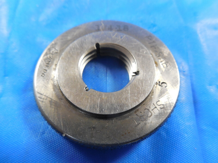 1/4 18 PTF SAE L1 SHORT PIPE THREAD RING GAGE .25 P.T.F. S.A.E. L-1 QUALITY