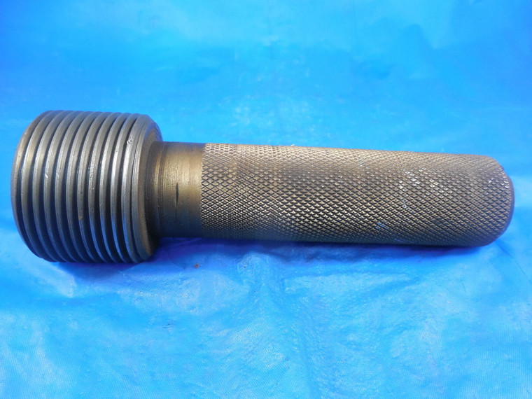 SHOP MADE 1 11/16 10 LEFT HAND THREAD PLUG GAGE 1.6875 NO GO ONLY PD = 1.6308 LH