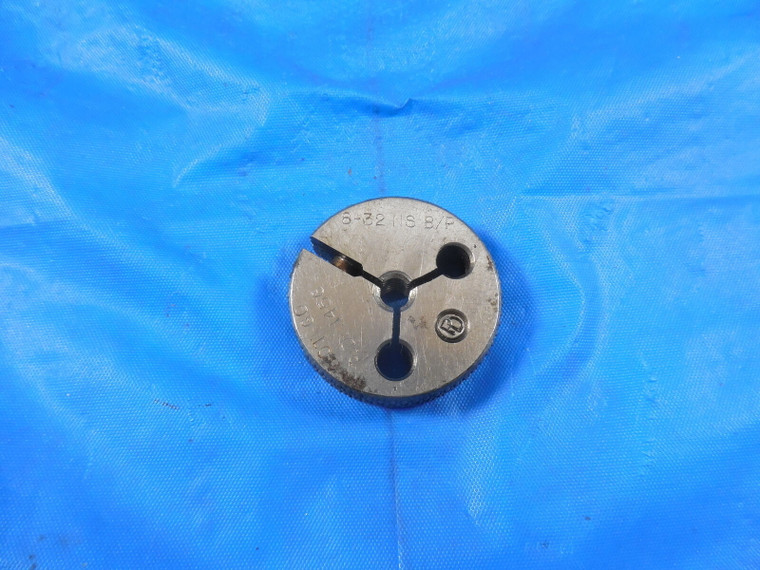 8 32 NS BEFORE PLATE THREAD RING GAGE #8 .164 NO GO ONLY P.D. = .1456 B/P TOOL