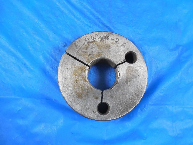 BUDGET 15/16 24 NS 2A THREAD RING GAGE .9375 NO GO ONLY P.D. = .9049 INSPECTION