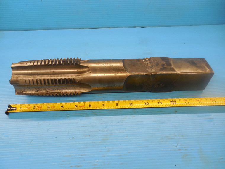BUDGET BUTTERFIELD 3" 4 NC TAP 6 FLUTE 3.0 USA MADE MACHINE SHOP TOOLING TOOL
